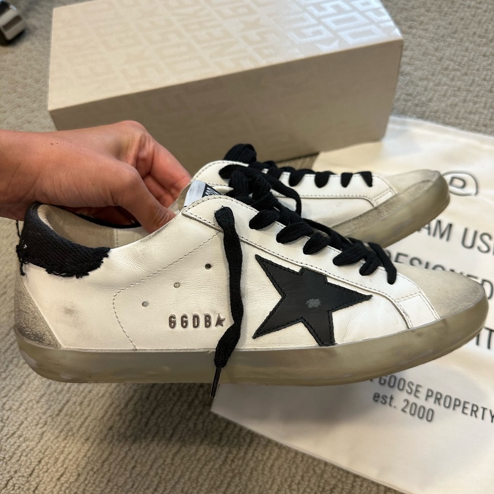 Men’s Golden Goose Super Star Classic with Spur Size 42